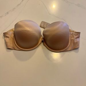 Victoria secret tan strapless bra